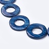 Natural FreshWater Shell Bead Frames X-SHEL-ZX008-01-2
