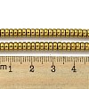 Electroplated Synthetic Non-magnetic Hematite Beads Strands G-K361-A04-02-4