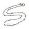 Non-Tarnish 304 Stainless Steel Chain Necklaces LS-NJEW-A002-06P-1