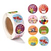 Birthday Themed Pattern Self-Adhesive Stickers DIY-E023-08K-1