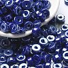 Opaque Colours Luster Glass Seed Beads SEED-E001-P3x6mm-A08-1
