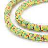 Handmade Polymer Clay Bead Strands CLAY-T020-10A-3