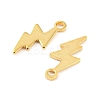 201 Stainless Steel Charms STAS-Z049-03G-2