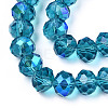Electroplate Glass Beads Strands LS-EGLA-A034-T6mm-L25-2