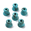 Two Tone Acrylic Beads OACR-S042-04B-1