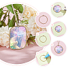 48Pcs 6 Styles Alloy Open Back Bezel Pendants FIND-CA0008-85-5