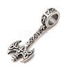 Viking 316 Surgical Stainless Steel European Dangle Charms SA-CBA7555-10AS-2