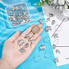 DIY Animal Pendant Wine Glass Charm Tags Making Kit DIY-UN0003-26-2