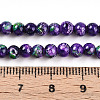 Baking Paint Glass Beads Strands DGLA-N003-4mm-A07-4