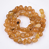 Natural Dragon Veins Agate Beads Strands G-S349-28G-2