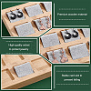 8-Grid Wood Earring Display Board EDIS-WH0016-010A-4
