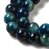 Dyed Natural Tiger Eye Beads Strands G-G102-A02-02-4
