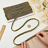Polyester Braided Lace Ribbons OCOR-WH0105-181C-3