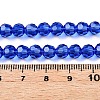 Transparent Glass Beads EGLA-A035-T4mm-D21-4