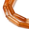 Natural Agate Beads Strands G-E612-B13-F-3