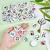 1Set Glass Cabochons GGLA-PH0001-65H-3