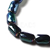Electroplate Glass Beads Strands EGLA-F150-FP02-3