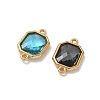 304 Stainless Steel Rhinestone Connector Charms STAS-P453-02G-M-2