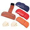  2pcs PVC Leather Eyeglasses Case AJEW-NB0003-41-1