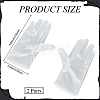 Satin Gloves AJEW-CY0002-52B-2