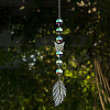 Metal Butterfly & Leaf Hanging Ornaments PW-WGC4CAB-02-1