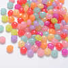 Imitation Jelly Acrylic Beads X-JACR-Q056-12-1