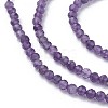 Natural Amethyst Beads Strands X-G-F619-12-2mm-3