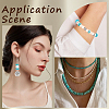 1 Strand Natural Howlite Beads Strands TURQ-SC0001-24-5