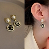 Alloy Enamel Dangle Earrings for Women FS-WG67811-74-1