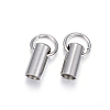 201 Stainless Steel Cord Ends STAS-E120-02-4mm-2