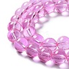Drawbench Transparent Glass Beads Strands GLAD-Q012-10mm-03-3