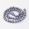 Natural Cultured Freshwater Pearl Beads Strands X-PEAR-R064-23-2