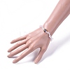 Chips Natural Rose Quartz Stretch Bracelets BJEW-JB04700-02-4