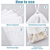 Non-woven Fabric Shoes Storage Bags with Visible Window ABAG-WH0045-13B-4