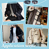 8Pcs 2 Style PU Leather Zinc Alloy Buckles AJEW-NB0006-92A-5