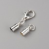 Brass Lobster Claw Clasps FIND-WH0044-78S-2