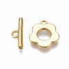 Brass Toggle Clasps X-KK-T063-95G-NF-2