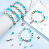 SUNNYCLUE DIY Ocean Theme Stretch Bracelets Making Kit DIY-SC0021-56-4