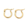 Ion Plating(IP) 304 Stainless Steel Hoop Earrings X-EJEW-N0016-11G-A-3