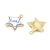Printed Brass Pendants KK-CBA42CA-08G-05-2