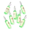 20Pcs Transparent Resin Pendants RESI-YW0005-71C-1