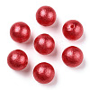 Acrylic Imitation Pearl Beads OACR-T013-01A-10-1