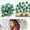 20Pcs Natural Green Aventrine Gemstone European Beads G-NB0005-89C-4
