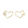 Alloy Rhinestone Pendants FIND-A017-05LG-1