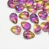 Pointed Back Glass Rhinestone Cabochons RGLA-T081-6x8-008TO-1
