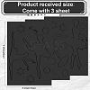 Mirror Acrylic Self Adhesive Wall Decorative AJEW-WH0518-24C-2