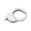 Tarnish Resistant 304 Stainless Steel Handcuff Clasps STAS-D009-01-2