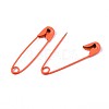 Spray Painted Iron Safety Pins IFIN-T017-02J-NR-4