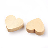 Unfinished Maple Wood Beads WOOD-S037-080-2