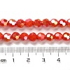 Opaque Glass Beads Stands EGLA-A035-P6mm-B03-4